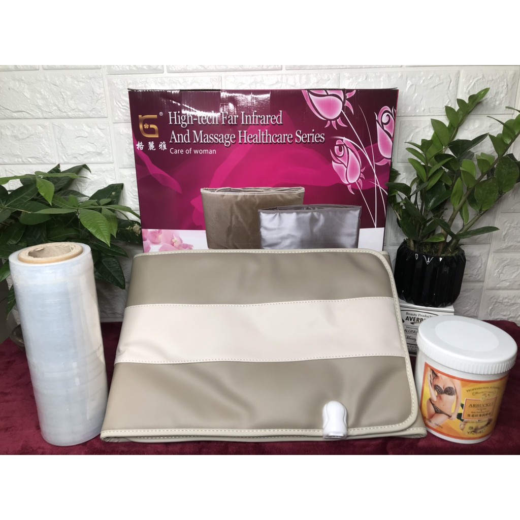 Đai Quấn Nóng Rung, ( Bảo Hành 12 Tháng ) Đai Giảm Béo, Đai Quấn Nóng Kết Hợp Rung Giảm Béo Cao Cấp