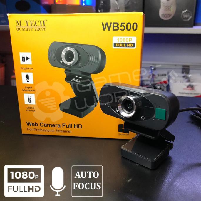 Webcam M-tech Wb500 Độ Phân Giải 1080p Full Hd