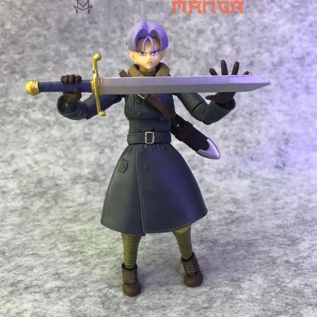 Mô hình SHF Future Trunks có khớp và phụ kiện Dragon Ball Bảy viên ngọc rồng Trunk con trai của Vegeta