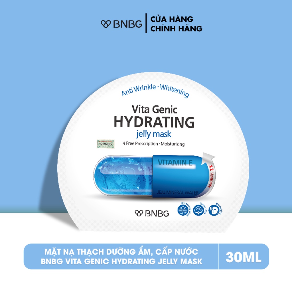 Combo 10 Mặt Nạ Siêu Cấp Ẩm BNBG Hydrating 30ml/miếng