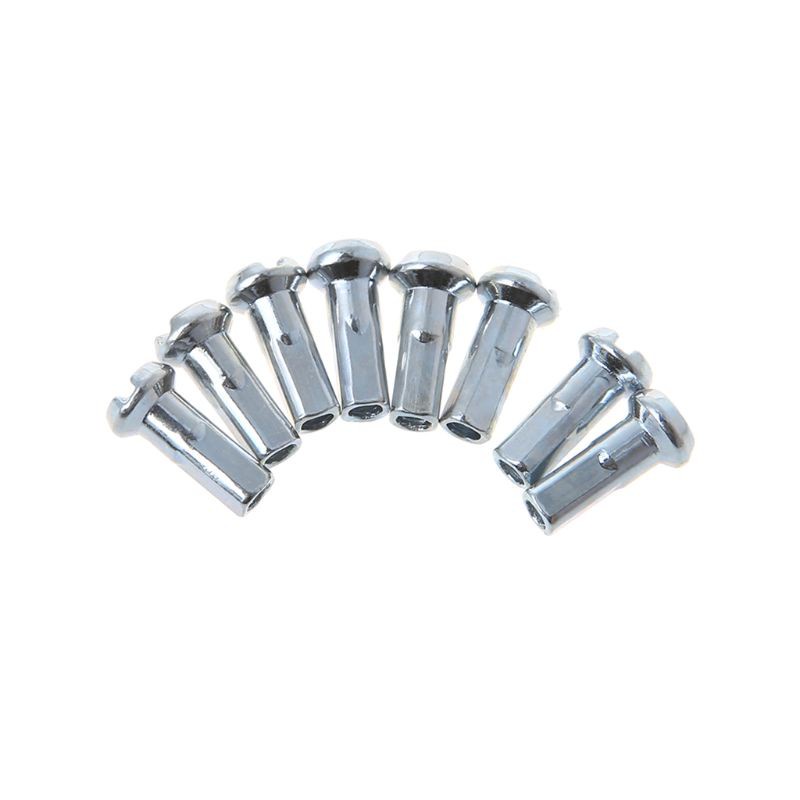Bộ 50 Nắp Thép 14g 12mm Bảo Vệ Căm Xe Đạp Leo Núi