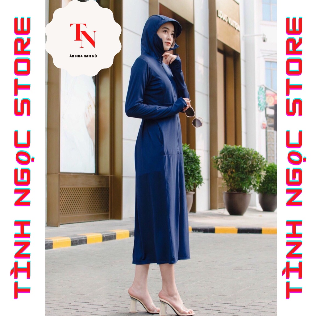 Áo khoác chống nắng nữ cao cấp, áo chống nắng nữ toàn thân chất vải thun siêu thoáng, chống tia UV - Tình Ngọc Store