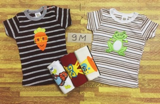 Áo ngắn tay bé trai Carter Set 5 áo