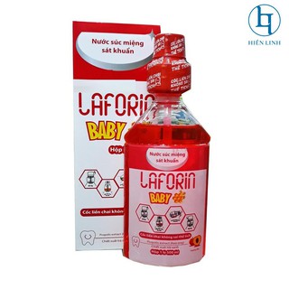 Nước súc miệng sát khuẩn trẻ em LAFORIN Baby 500ML