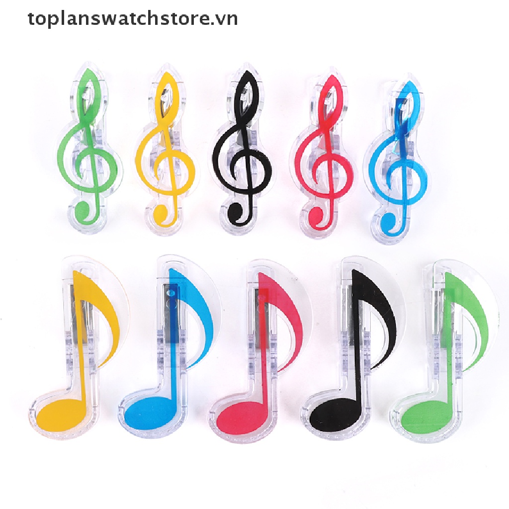 Set 5 Kẹp Giấy Hình Nốt Nhạc Xinh Xắn