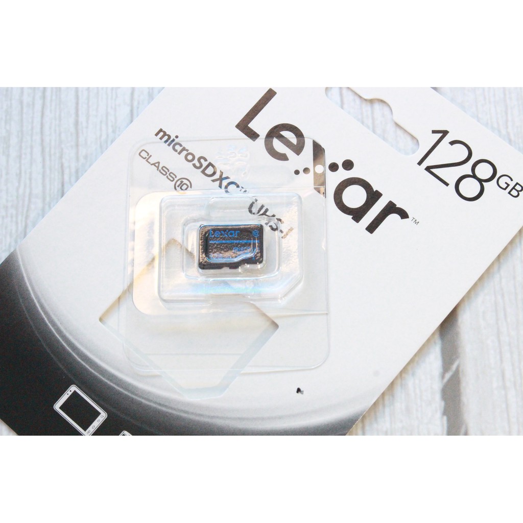 Thẻ nhớ MicroSDXC Lexar 128GB Class 10 U1 100Mb/s (Xanh)