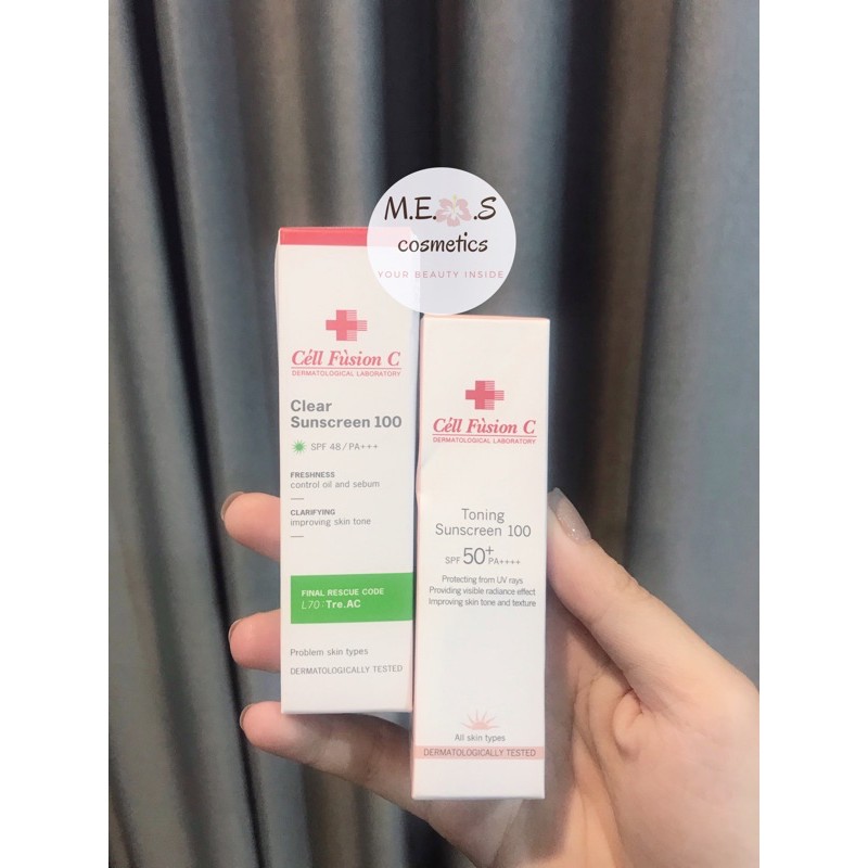Kem chống nắng Cell fusion C - Mini size