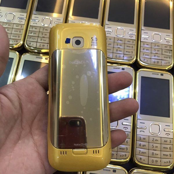 Nokia C5 chính hãng màu vàng | BigBuy360 - bigbuy360.vn