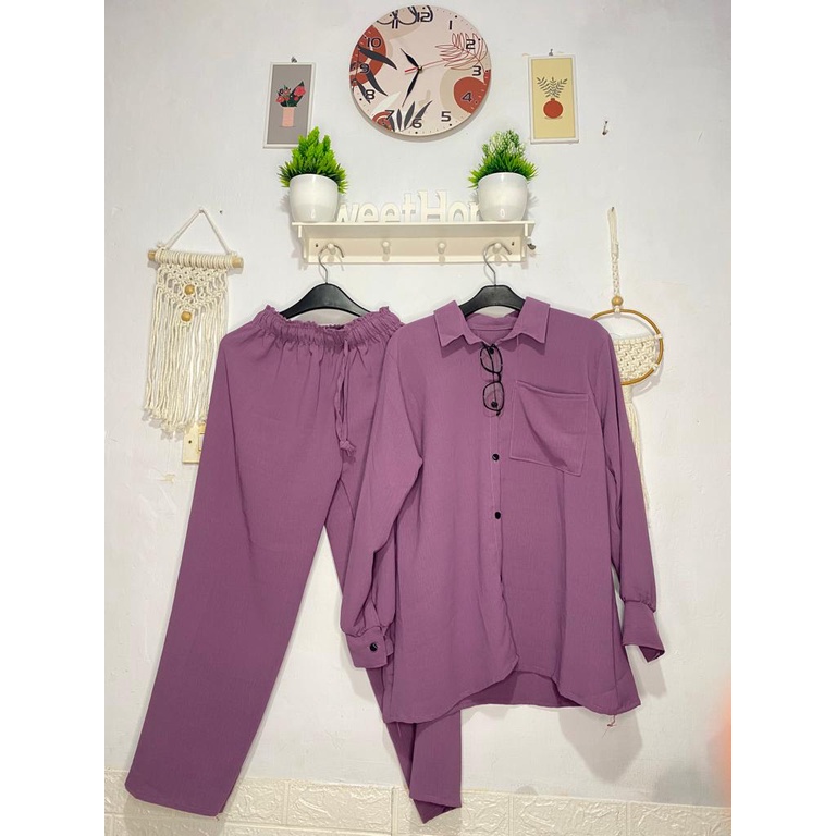 Nisa RAYON CRINCLE SET || Bộ Đồ Nữ Trơn Hôm Nay Năm 2021 || Bộ Đồ Nữ Năm 2021 || Bộ Đồ Phụ Nữ Tuổi Teen || Bộ Đồ Phụ Nữ Hijab || Bộ Đồ Nữ Nhập Khẩu || Bộ Đồ Phụ Nữ Mới Nhất Là Virus ||