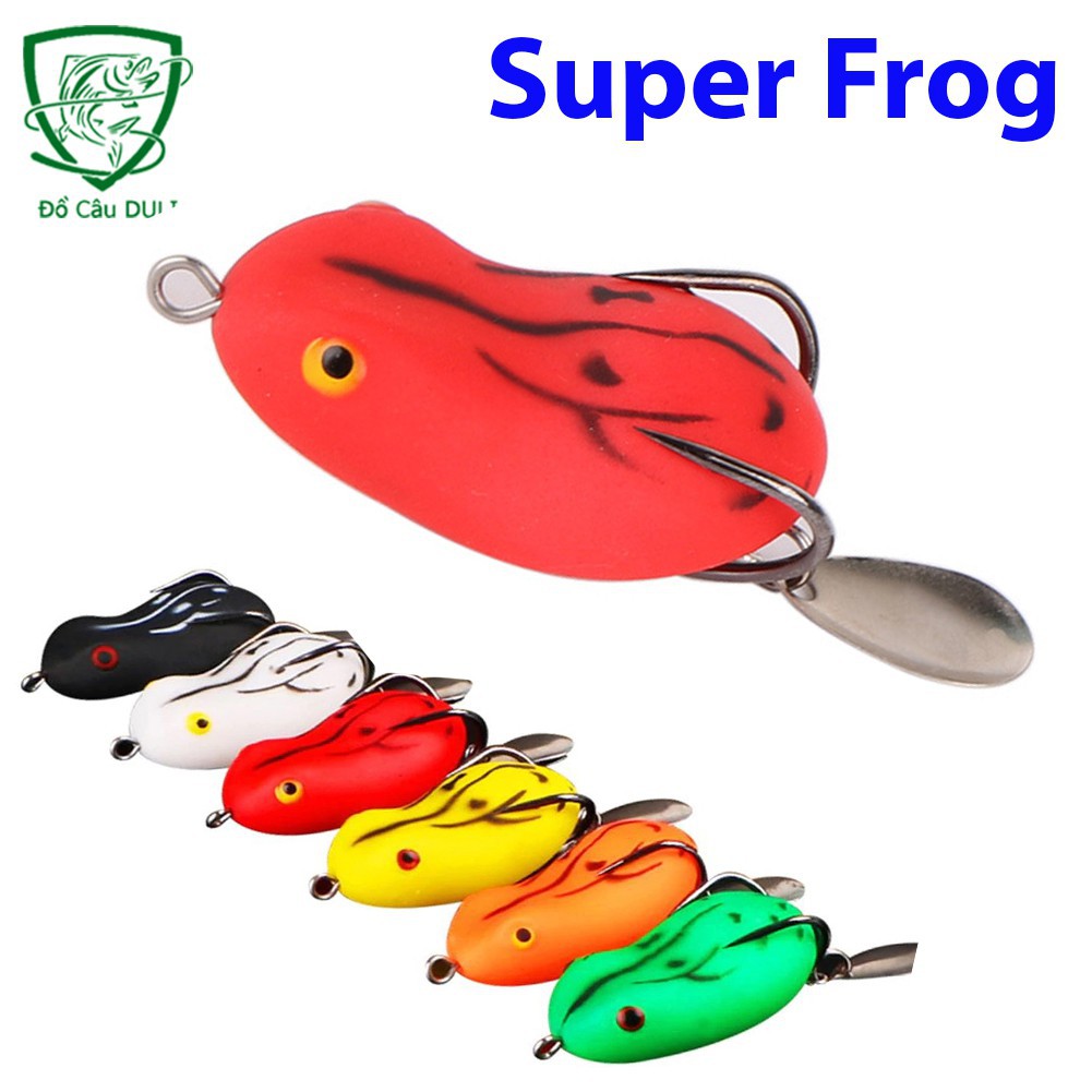 Nhái Hơi Super Frog Mồi câu lure cá lóc MG-8