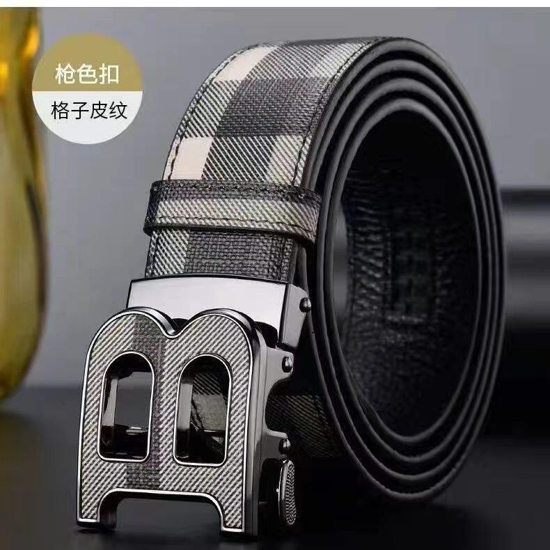 Thắt Lưng Da Burberry2022 Có Khóa Tự Động Dễ Phối Đồ Dành Cho Nam