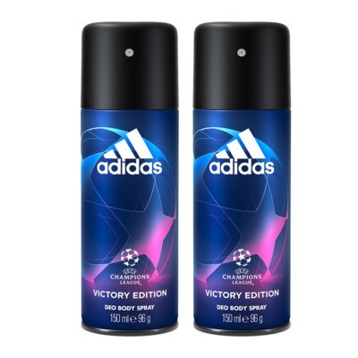 Xịt khử mùi Adidas Victory Edition Champion League nam tính - phong cách - lịch lãm 150ml ( Châu Âu)