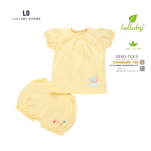 Quần áo trẻ em mới nhất xuân hè bộ cánh tiên chữ A cho bé gái của lullaby giảm 30% [ NH627P - Size 3m-4y ]