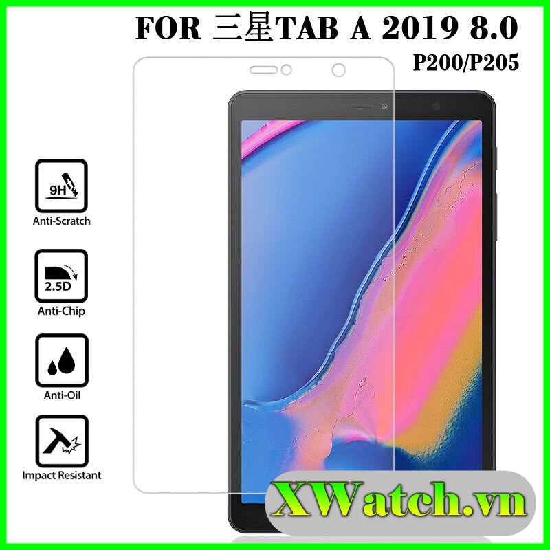 Kính cường lực toàn màn hình cho Samsung Tab A 8.0 2019 P205 P200