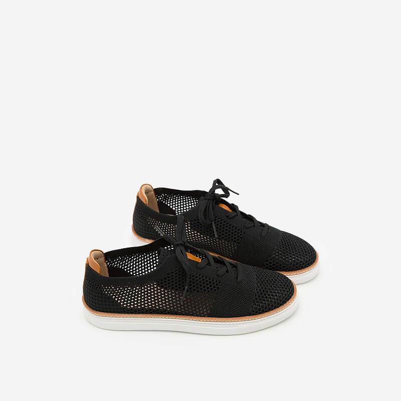 Vascara - Giày Sneaker Phối Lưới - SNK 0006 - Màu Đen