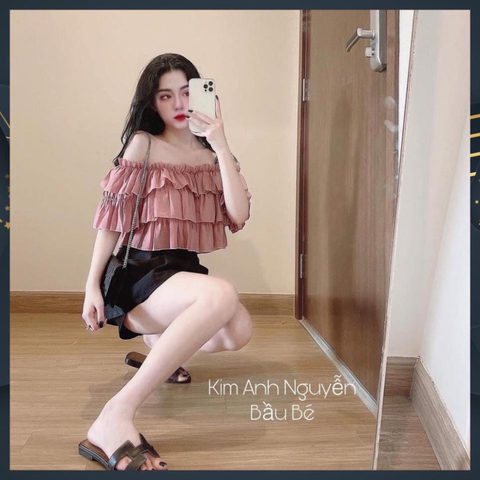 Set Bộ Nữ, Set Chân Váy Xòe Mix Áo Trễ Vai Siêu Xinh Hàng QC Cao Cấp Loại 1 | BigBuy360 - bigbuy360.vn