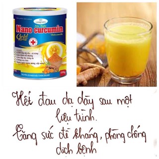 sữa nghệ nano curcumin gold detoxmilk [400g]