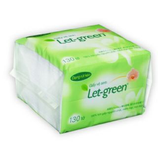 Khăn giấy Let-green 130 Tờ