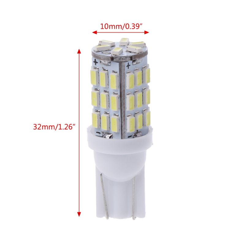 Đèn LED Chiếu Sáng Biển Số Xe 12V-T10-3014 - 42 Dành Cho Ô Tô Xe Tải RV