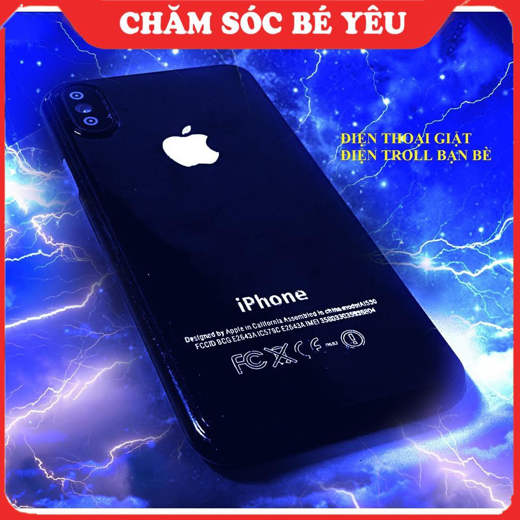 Điện Thoại Đồ Chơi Giật Điện - Đồ Chơi Cá Tháng Tư Troll Bạn Bè iPhone Giật Điện Giống Thật