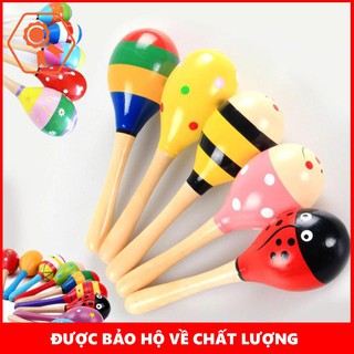 [HÀ NỘI] Xúc Xắc Gỗ Đầu Tròn Loại Nhỏ Cho Bé Yêu