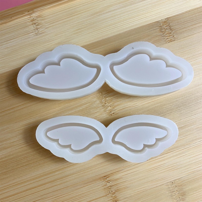 Khuôn Silicone Hình Đôi Cánh Làm Mặt Dây Chuyền