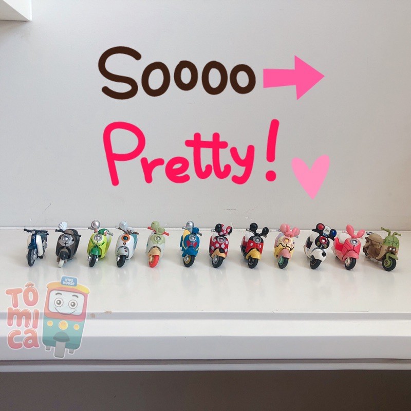 Xe tomica motor Disney - xe máy 2 bánh nhiều mẫu chimchim