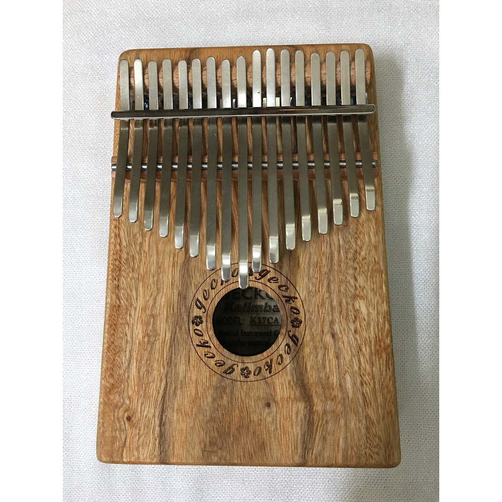 ( ẢNH THẬT ) ĐÀN KALIMBA GECKO 17 PHÍM  K17CAEQ CAO CẤP GÕ MAHOGANY - THUMB PIANO 17 KEYS GECKO - HÀNG CÓ SẴN