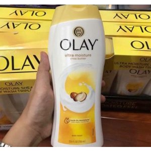Set 3 chai Sữa Tắm Dưỡng Ẩm Olay Ultra Moisture Plus+ 700ml - Mỹ chính hãng