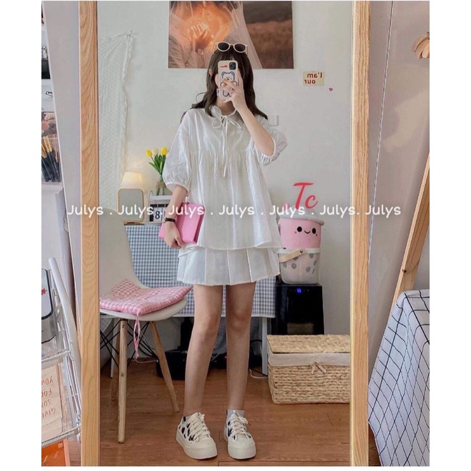 [QUÀ TẶNG, CỘT TÓC HOA CÚC] VÁY, ĐẦM XẾP LY TRẮNG XINH LUNG LINH KẾT HỢP NHIỀU PHONG CÁCH CHẤT ĐŨI MỀM MẠI MÁT MẺ HOT HÈ