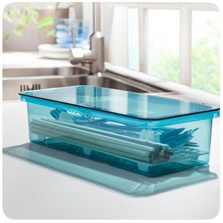 Hộp nhựa chopsticks đựng muỗng đũa - 3399