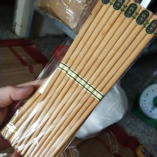 đũa gỗ đầu vuông - đũa Dừa