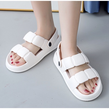 DÉP SANDAL ĐẾ BÁNH MỲ ĐÚC KHỐI CAO 2CM HỌC SINH