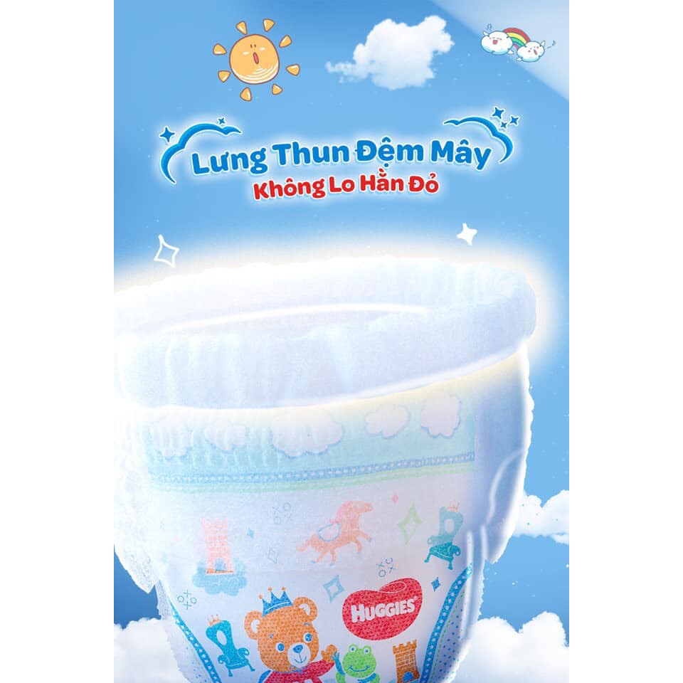 ( mẫu mới tặng 1 khủng long chip  )Combo 60 Tả quần  Huggies sai M _tũi- 6 miếng ,hàng khuyến mãi giá tốt