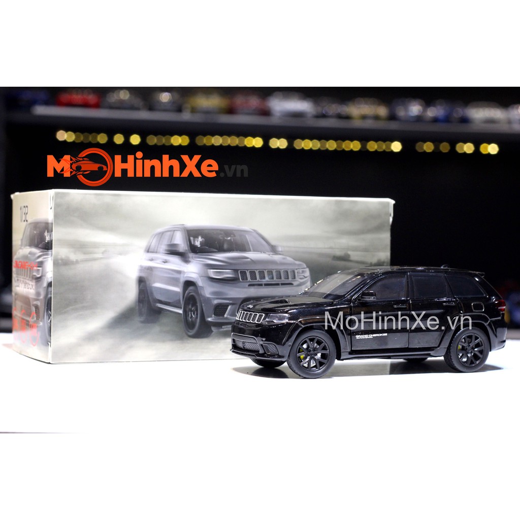 MÔ HÌNH XE JEEP GRAND CHEROKEE TRACKHAWK 2020 1:32 JACKIEKIM