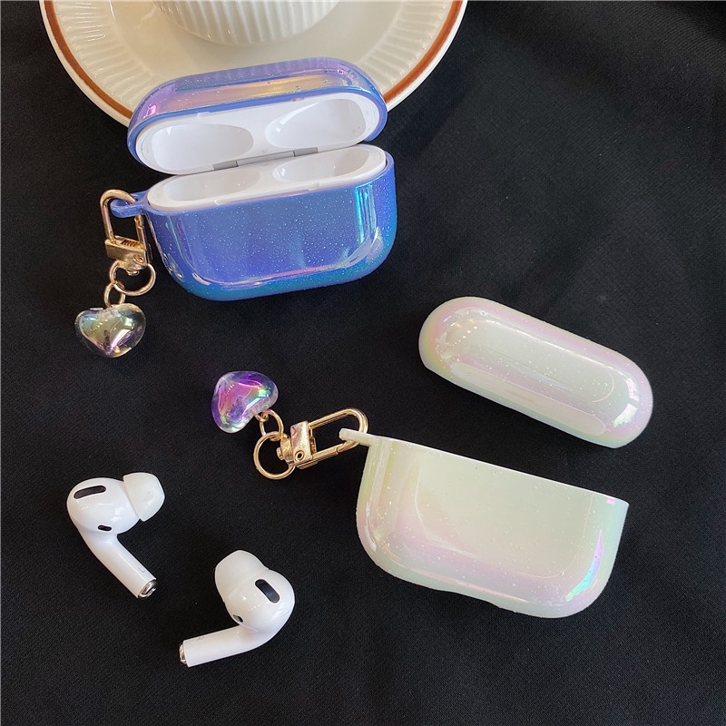 Vỏ Bảo Vệ Hộp Sạc Tai Nghe Airpods 1/2/3 Pro Không Dây Chống Sốc Chống Rơi Hình Giọt Nước