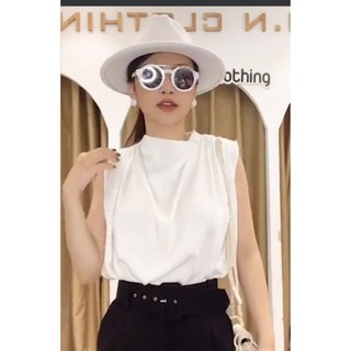 Áo lụa cổ đổ szM