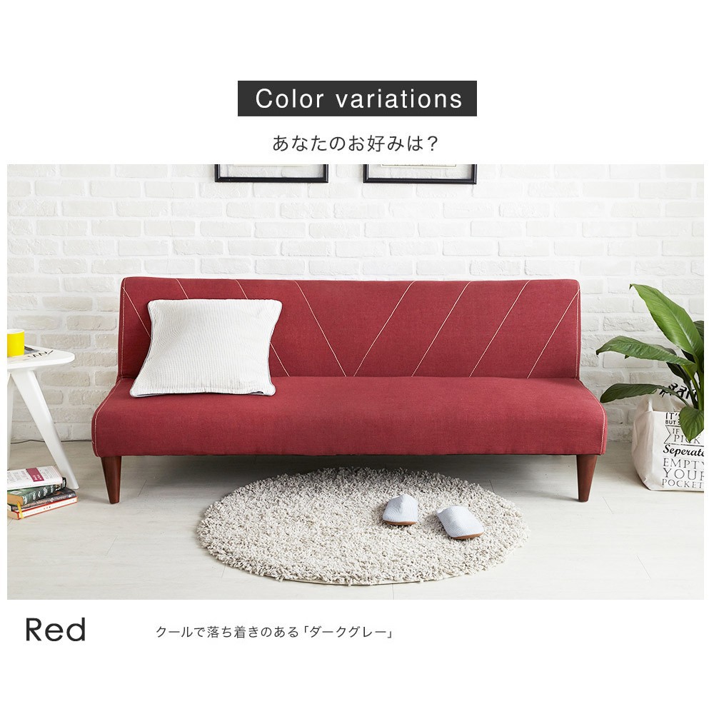 Sofa giường đa năng BNS2002-Đỏ (Sofa Bed)