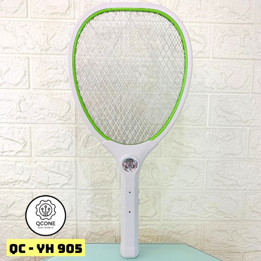Vợt bắt muỗi bằng điện Qcone YH905 tích hợp đèn led thu hút muỗi với thiết kế cải tiến