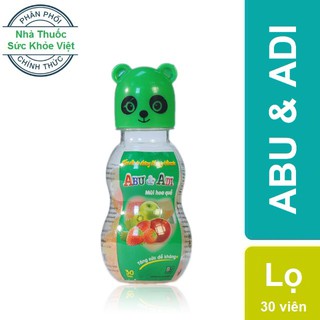 Kẹo dẻo Abu & Adi - Giúp bổ sung các Vitamin, Năng lượng, Protein, Chất béo