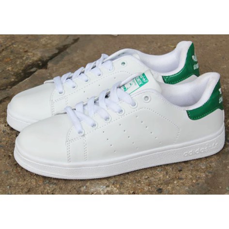 [GIẢM GIÁ] Giày Thể Thao Stan Smith Gót Xanh Lá Hàng Việt Nam