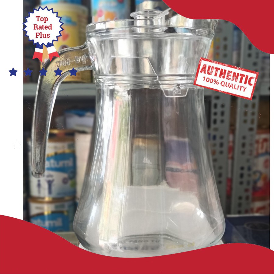 Bình nước thủy tinh 1,3L