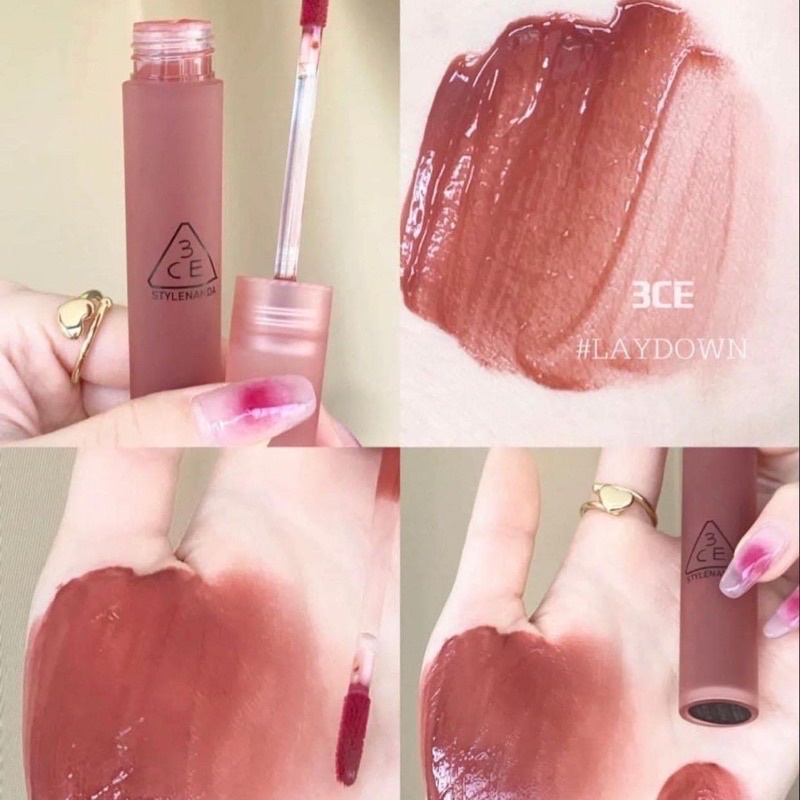 Son 3CE Blur Water Tint LAYDOWN màu hồng nude tây