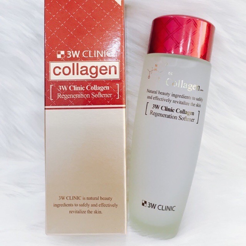 Nước Hoa Hồng Giúp Săn Chắc Da 3W Clinic Collagen Regeneration Softener