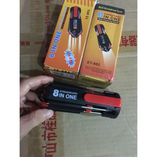 TUỐC NƠ VIT ĐA NĂNG CÓ ĐÈN 8 IN 1