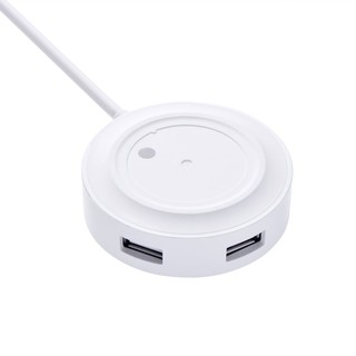 Bộ chia 4 cổng usb ugreen otg 20271 trắng