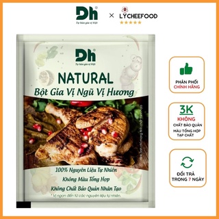 Bột gia vị ngũ vị hương Natural DH Foods ướp thịt nêm sẵn thành phần tự nhiên gói 10gr - Chính Hãng