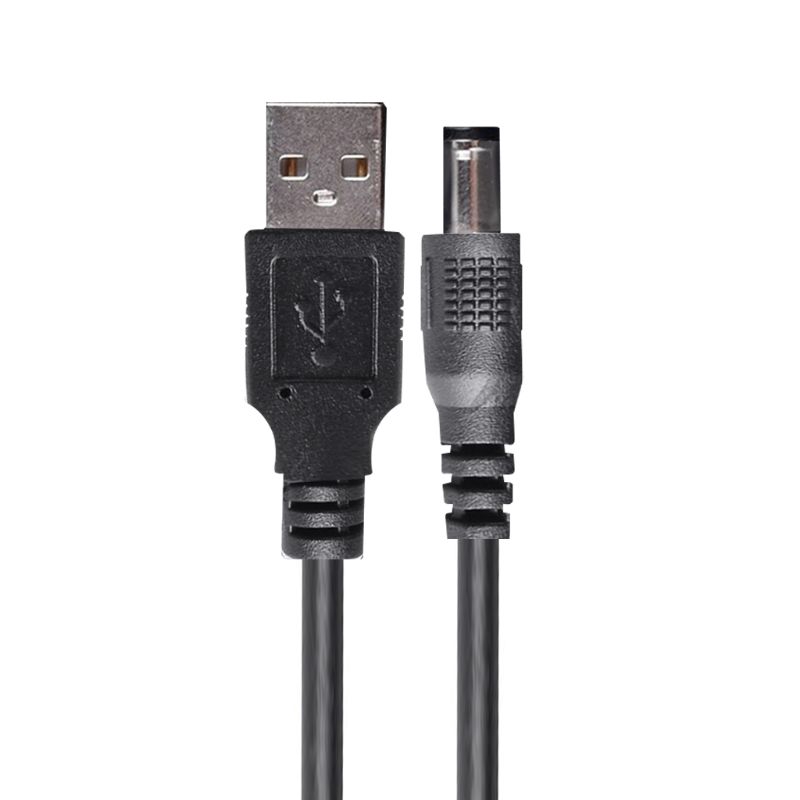 Dây Cáp Sạc Chuyển Đổi Từ Đầu Usb Sang Dc 5.5x2.1 mm Dc5V