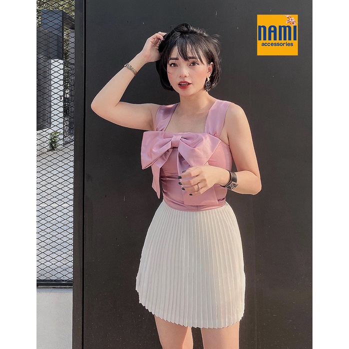 CHÂN VÁY DẬP LY NHÍ BEST HOT HIT XINH VÔ ĐỐI PHỐI GÌ CŨNG ĐẸP - QANU388