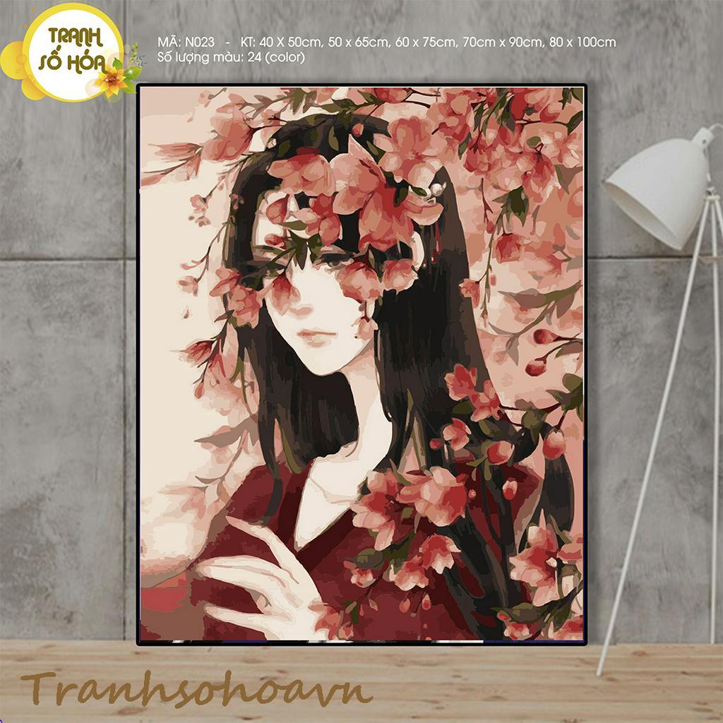 Tranh Sơn Dầu Số Hóa Nàng Thơ Tranhsohoavn Tranh Số Hóa Mã Tranh N023